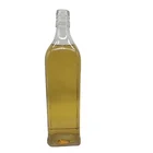 Custom Design Clear Round 750ml Vodka Whiskey Brandy Glass Bottle