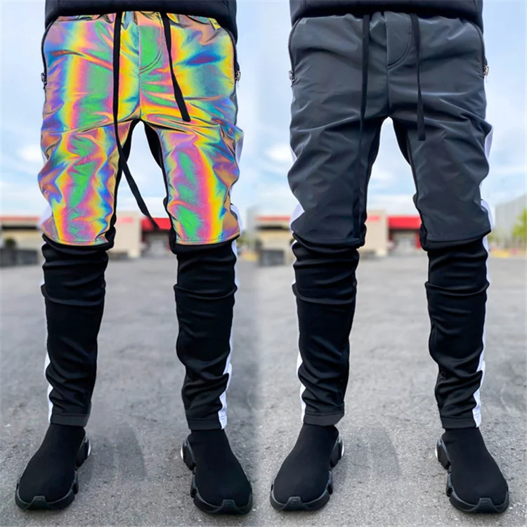 Reflective design Men's Trousers & Pants custom design reflective men jogger pants trouser for men, Customized color
Reflective design Men's Trousers & Pants custom design reflective men jogger pants trouser for men, Customized color