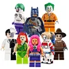 Building Blocks Super Heroes Harley Quinn Scarecrow Two Face Batman Action Figures Toys for children DIY PG8013