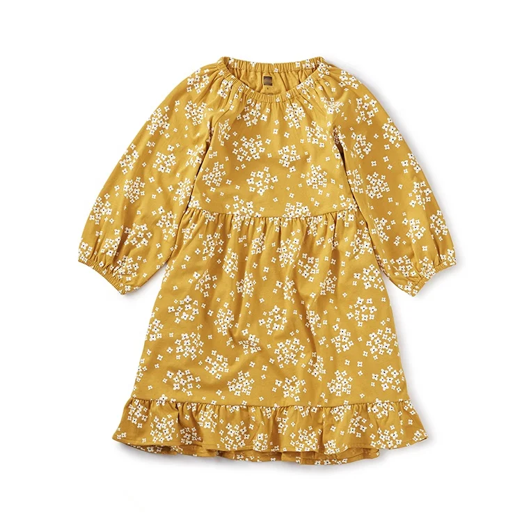 Kid Girls Dress Clothes Floral Pattern Lovely Yellow Long Sleeve Dress for Children Custom Welcomed long Sleeve Casual Printed, Customized color
Kid Girls Dress Clothes Floral Pattern Lovely Yellow Long Sleeve Dress for Children Custom Welcomed long Sleeve Casual Printed, Customized color