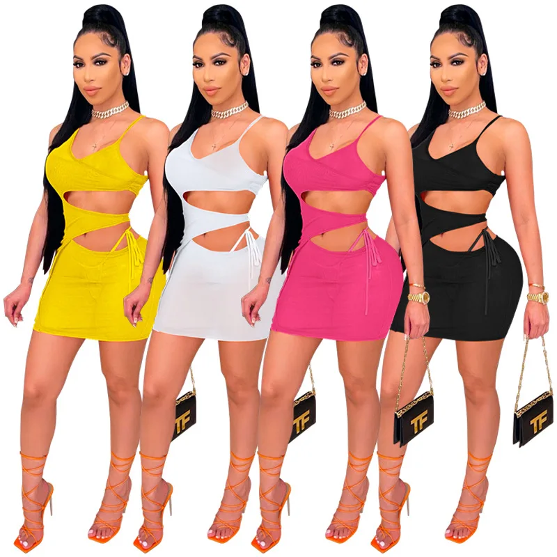 Wholesale Ladies Cutout Strap Ladies Summer Dress Bodycon Club Sexy Dresses Women, White, yellow, black, rose
Wholesale Ladies Cutout Strap Ladies Summer Dress Bodycon Club Sexy Dresses Women, White, yellow, black, rose