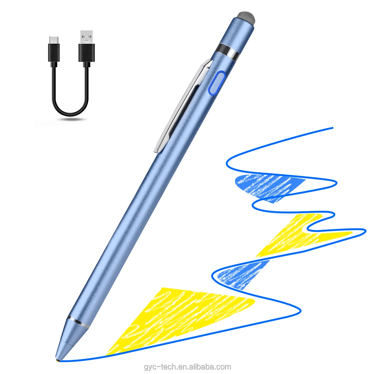 K825 2023 Touch Screen Digital Stylus Pen Active Android 1.5mm Fine Tip Universal Stylus Touch Pen
K825 2023 Touch Screen Digital Stylus Pen Active Android 1.5mm Fine Tip Universal Stylus Touch Pen