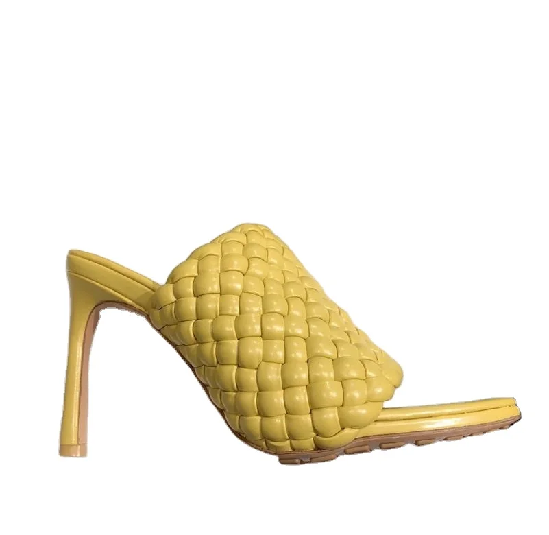 Trendy Woven Sandals Women Comfortable High-heeled Woven Upper Slippers, Picture color
Trendy Woven Sandals Women Comfortable High-heeled Woven Upper Slippers, Picture color