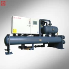 Unit Water Cooling Machine Commercial Industrial Screw Type Water Cooling Heat Pump Chiller Machine Unit