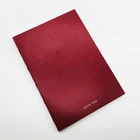 Custom Artificial Leather Cover Concise Notebook