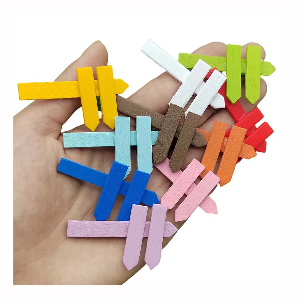 Colorful Wooden Directional Signs Figurines Cabochons Fairy Garden Models Photography Props Accessories
Colorful Wooden Directional Signs Figurines Cabochons Fairy Garden Models Photography Props Accessories