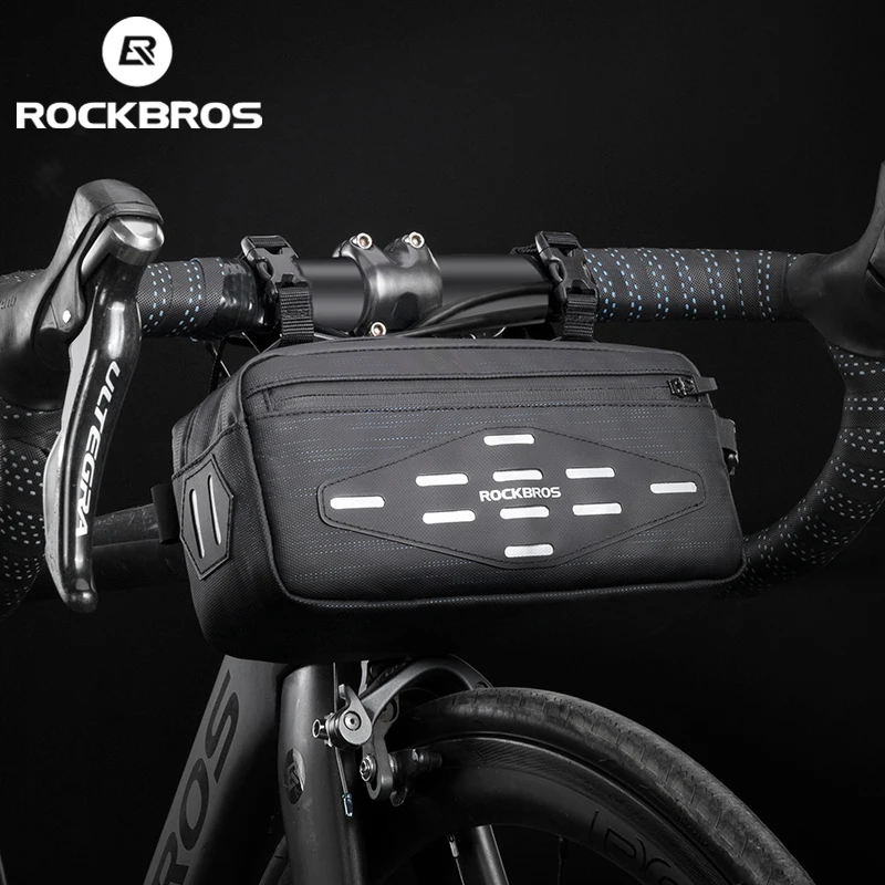 ROCKBROS Waterproof Bike Front Handlebar Storage Bag Shoulder Bags Bicycle Saddle Tail Bag, Black
ROCKBROS Waterproof Bike Front Handlebar Storage Bag Shoulder Bags Bicycle Saddle Tail Bag, Black