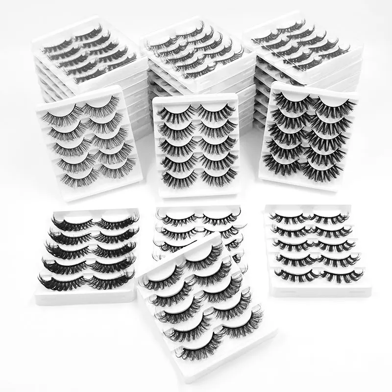5 Pairs Packing 18mm Natural Long Daily Wear Eyelashes Silk Full Strip Lashes Factory Supplier Wholesale Vendor, Black
5 Pairs Packing 18mm Natural Long Daily Wear Eyelashes Silk Full Strip Lashes Factory Supplier Wholesale Vendor, Black