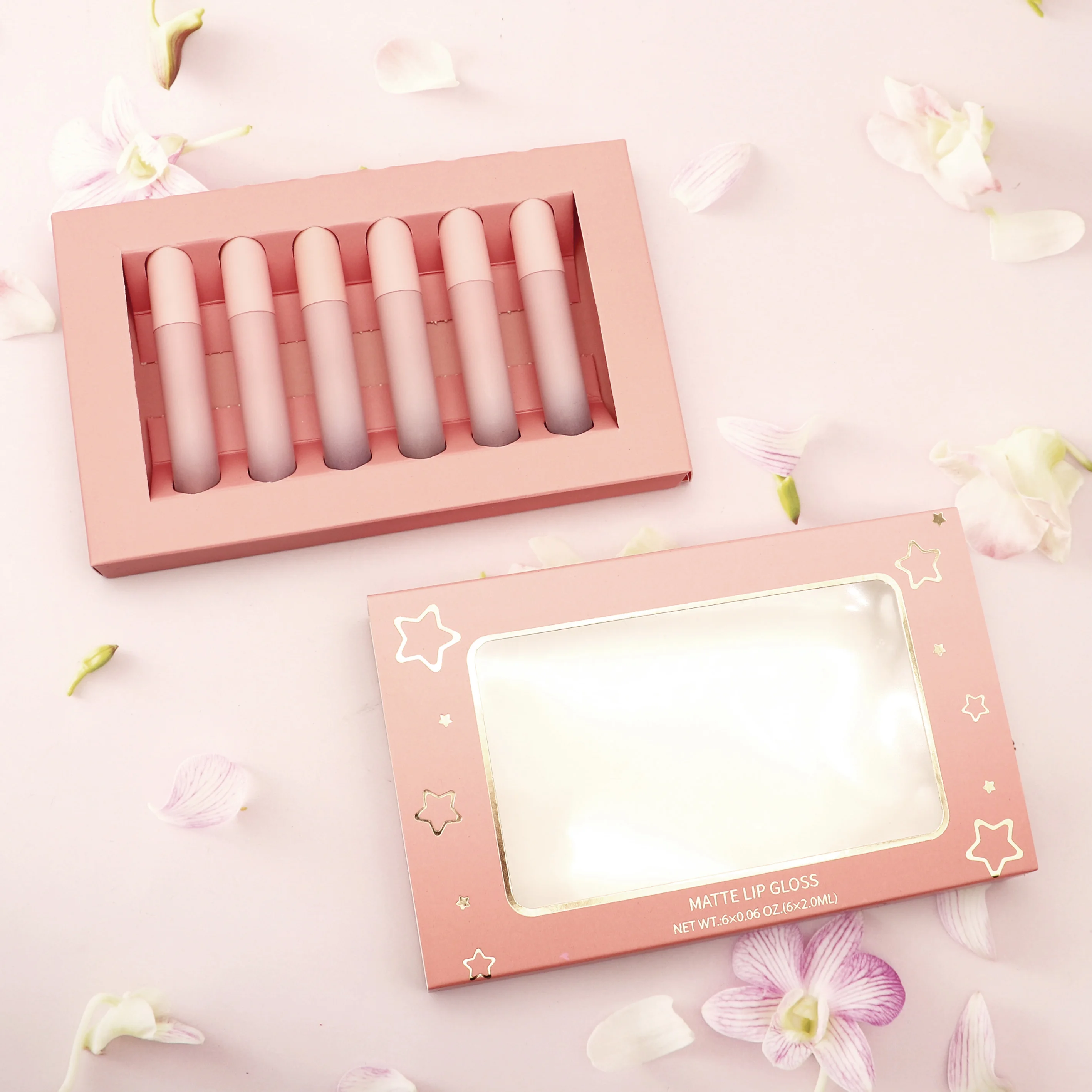 Private Label OEM Lipstick Pen Wholesale High Quality Matte Liquid Lipstick Set 
Private Label OEM Lipstick Pen Wholesale High Quality Matte Liquid Lipstick Set