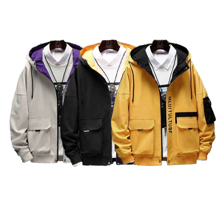Jacket Men's Spring And Autumn New European and American Clothing Men's Casual Clothes Thin Section Large Size Hood
Jacket Men's Spring And Autumn New European and American Clothing Men's Casual Clothes Thin Section Large Size Hood