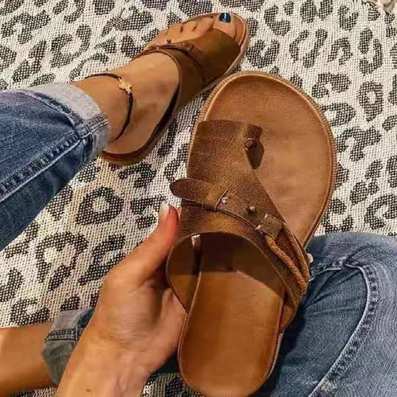 2021 How Selling Gladiator Beach Sandals for Women Fashion Suede Flip Flops Flat Slippers, 3 colors
2021 How Selling Gladiator Beach Sandals for Women Fashion Suede Flip Flops Flat Slippers, 3 colors