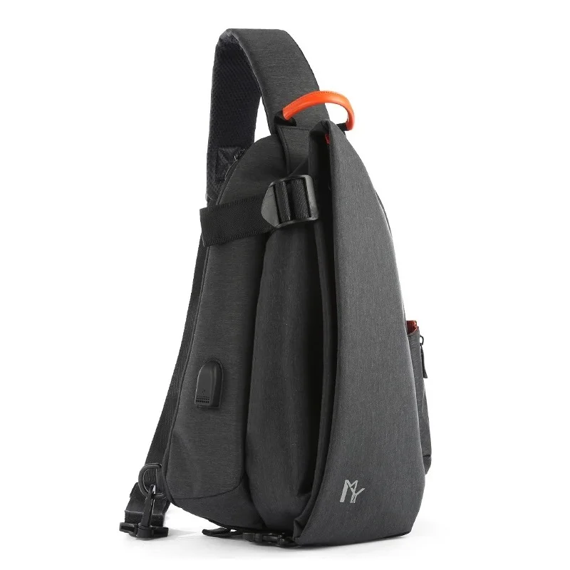 2021 new Daily casual bag large capacity waterproof Oxford fabric wholesale chest bag, Black/drak gray
2021 new Daily casual bag large capacity waterproof Oxford fabric wholesale chest bag, Black/drak gray
