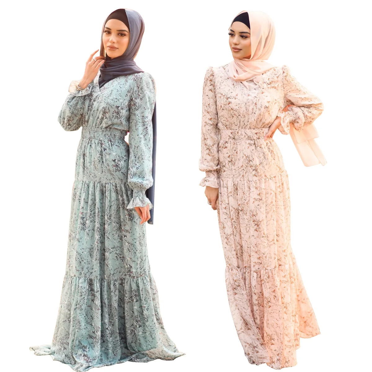 Chiffon silk kaftan eid dresses muslim abaya Islamic Clothing Muslim Female Long Sleeve All Season Casual Long Dress
Chiffon silk kaftan eid dresses muslim abaya Islamic Clothing Muslim Female Long Sleeve All Season Casual Long Dress