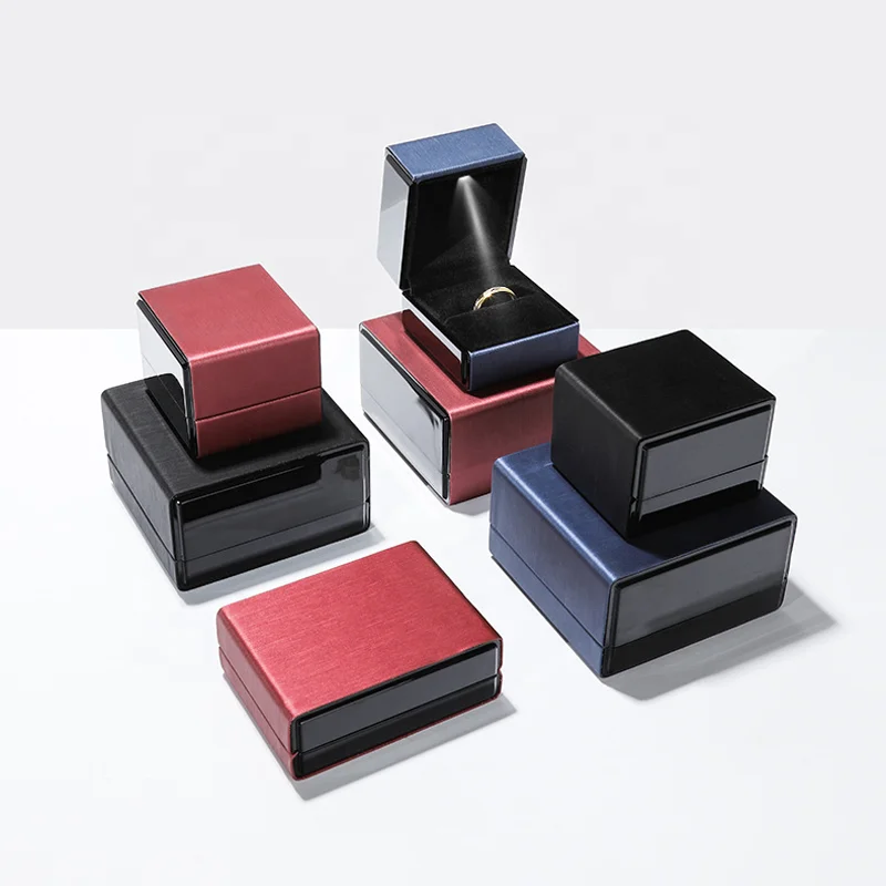 Luxury Black Custom Ring Necklace Pendant Bracelet Earring Watch Led Light Leather Velvet Jewelry Box Packaging With Logo
Luxury Black Custom Ring Necklace Pendant Bracelet Earring Watch Led Light Leather Velvet Jewelry Box Packaging With Logo
