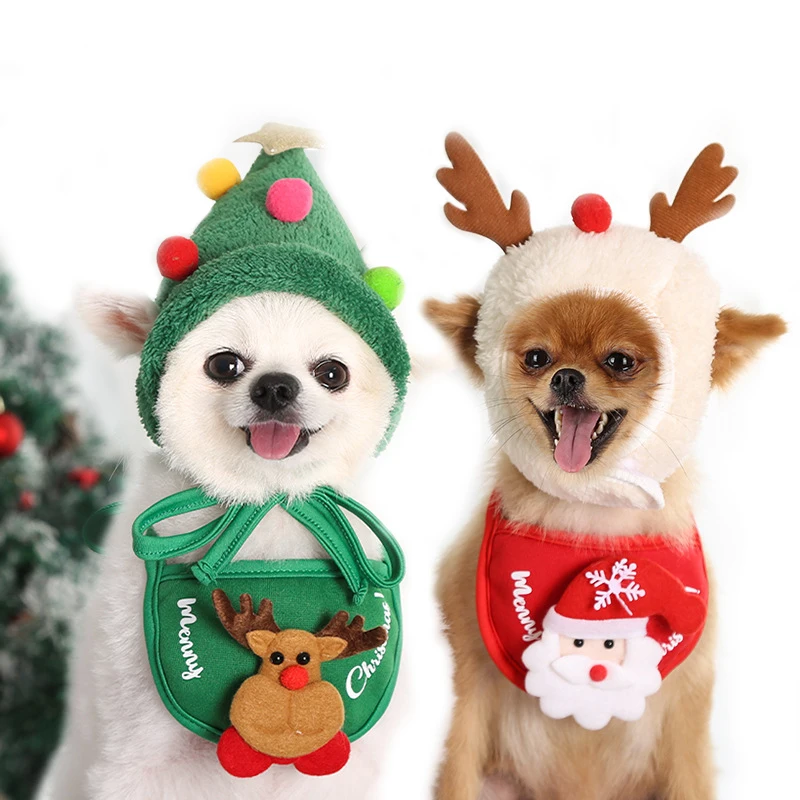 Dog Christmas Bandana Santa Hat Designer Dog Scarf Triangle Pet Bandana Clothes for Pet Costume For Small Medium Large Dog Pet
Dog Christmas Bandana Santa Hat Designer Dog Scarf Triangle Pet Bandana Clothes for Pet Costume For Small Medium Large Dog Pet