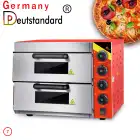 baking equipment electric two layer pizza maker oven by stainless steel