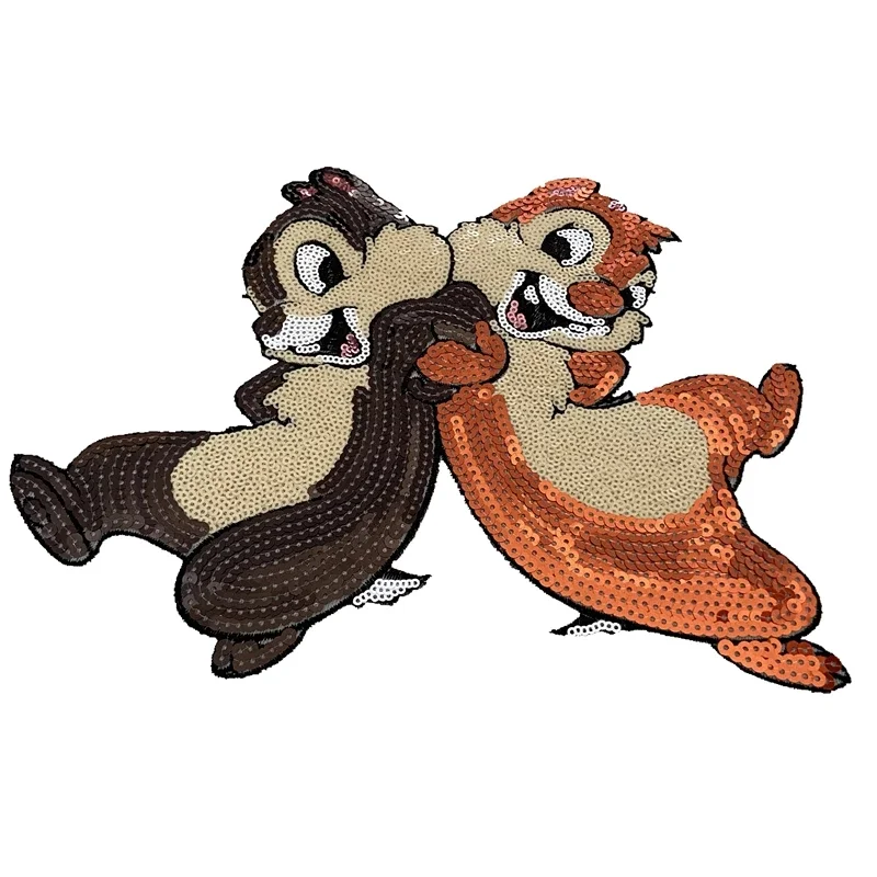 Fashion classic cartoon Sequin small raccoon clothing accessories Sequin patch 
Fashion classic cartoon Sequin small raccoon clothing accessories Sequin patch