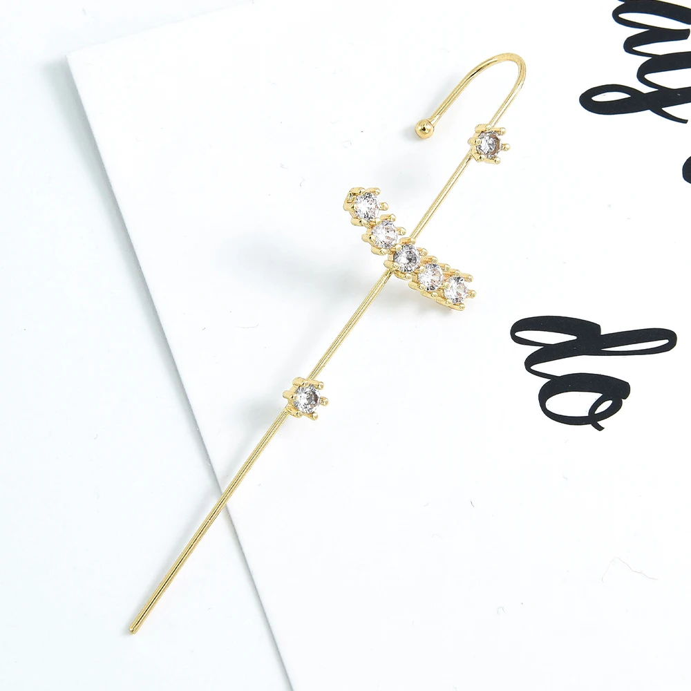 Veijer Trendy Jewelry For Women Geometry Luxury Dimaond Gold Plated Hook Ear Clip Earrings
Veijer Trendy Jewelry For Women Geometry Luxury Dimaond Gold Plated Hook Ear Clip Earrings