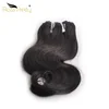 Ross Pretty 5A Halo Human Hair Bundles With Clips Straight Hair Extension Clips/ Wig Clips