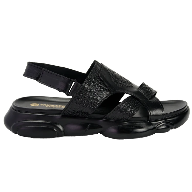 Wholesale Gents Cork Footwear Casual Black Strap Leather Flat Sandals Men Custom Print Leather Sandals
Wholesale Gents Cork Footwear Casual Black Strap Leather Flat Sandals Men Custom Print Leather Sandals