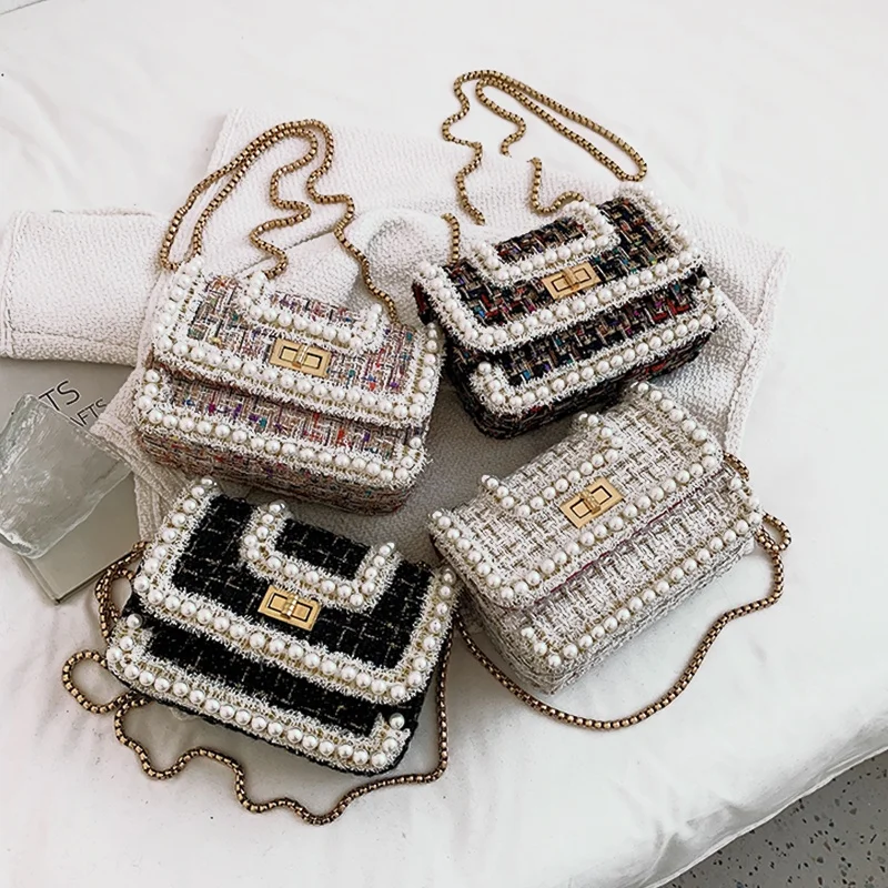 2021 Fashion New Design Fall Women Hand Bags Leather Luxury Pearl Chain Shoulder Bag
2021 Fashion New Design Fall Women Hand Bags Leather Luxury Pearl Chain Shoulder Bag