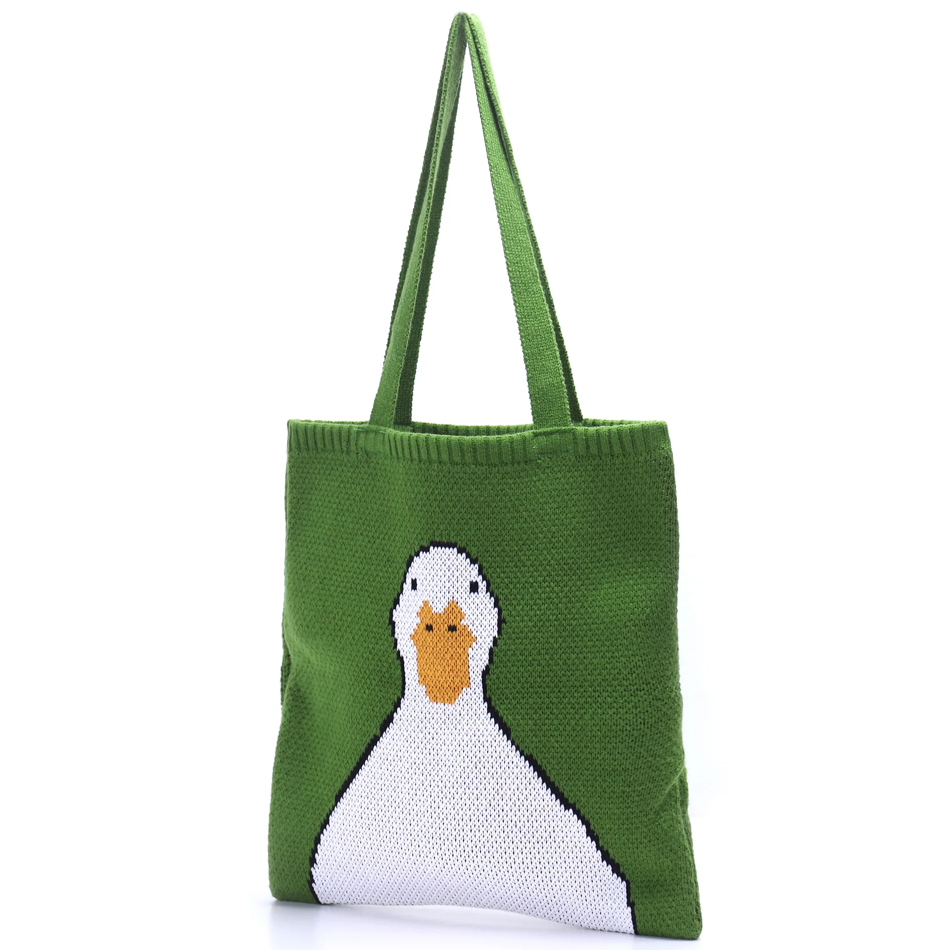 Female Japanese Style Kawaii Knitting Wool Tote Bag Teenager Winter Fashion Cute Cat Pattern Crochet Shopping Top-handle Handbag
Female Japanese Style Kawaii Knitting Wool Tote Bag Teenager Winter Fashion Cute Cat Pattern Crochet Shopping Top-handle Handbag