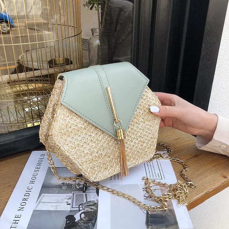 Custom Dropshipping New Style Summer Rattan Bag Handmade Woven Beach Women Handbag, Black
Custom Dropshipping New Style Summer Rattan Bag Handmade Woven Beach Women Handbag, Black
