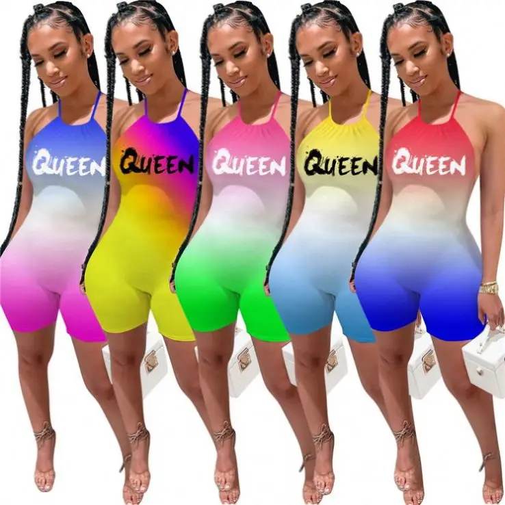 Letter Print Gradient Color Women Bodycon Jumpsuits 2021 Sexy Sleepwear Summer Women One Piece Jumpsuits
Letter Print Gradient Color Women Bodycon Jumpsuits 2021 Sexy Sleepwear Summer Women One Piece Jumpsuits