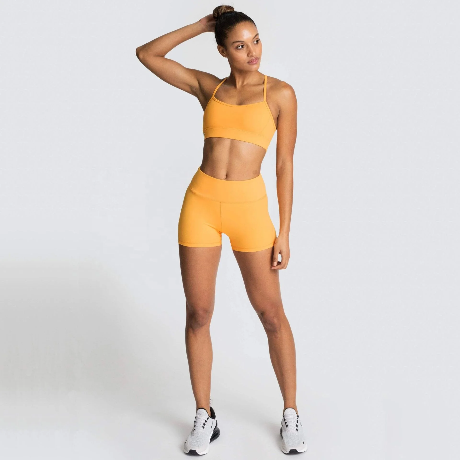 QC-35 2021 new arrival hot sale fitness short bra and top set seamless yoga shorts set
QC-35 2021 new arrival hot sale fitness short bra and top set seamless yoga shorts set