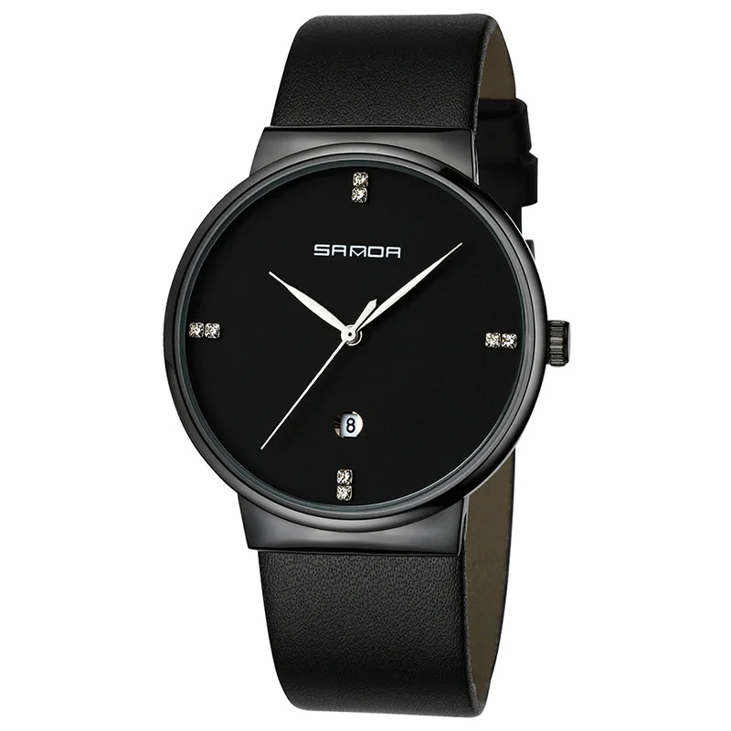 Sanda Fashion Trend Watch Men's Genuine Leather Band Korean Waterproof Student Quartz Watch Watch
Sanda Fashion Trend Watch Men's Genuine Leather Band Korean Waterproof Student Quartz Watch Watch