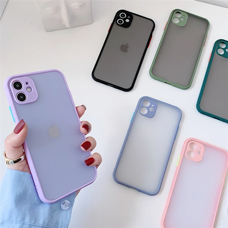 Shockproof Silicone Protection Clear Hard Phone Cover Case For iPhone 12 11 Pro Max 8 7 Plus X XR SE Candy Color Back Phone Case
Shockproof Silicone Protection Clear Hard Phone Cover Case For iPhone 12 11 Pro Max 8 7 Plus X XR SE Candy Color Back Phone Case