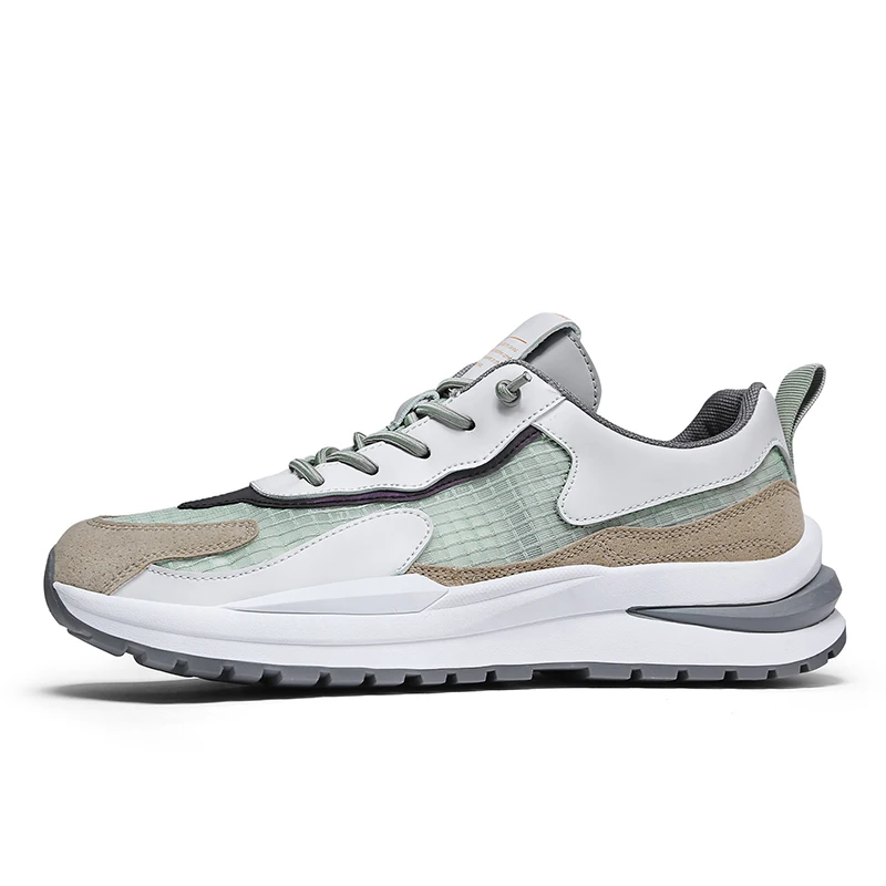 Mens Trendy Sneakers Running Fitness Training New models designer cheap athletic shoe, Green/gray
Mens Trendy Sneakers Running Fitness Training New models designer cheap athletic shoe, Green/gray