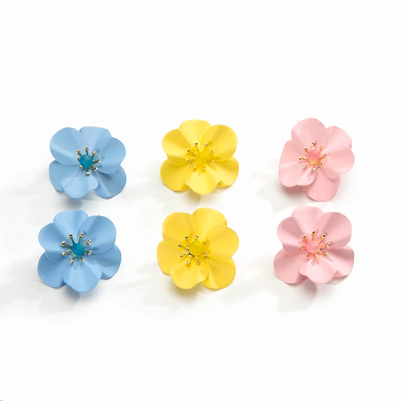 Fashion designer artificial summer fresh Earrings women jewelry factory China Modern Girl Pearl Flower Earrings
Fashion designer artificial summer fresh Earrings women jewelry factory China Modern Girl Pearl Flower Earrings