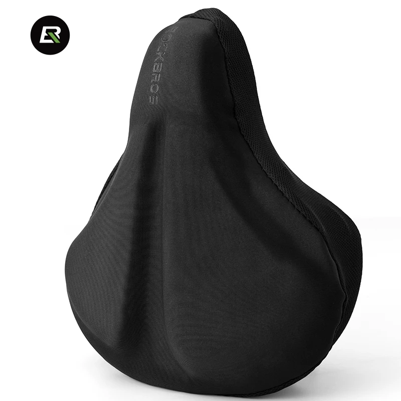 Rockbros widened to increase bike saddle cover sponge padded comfortable mountain Bicycle riding bike seat, Black
Rockbros widened to increase bike saddle cover sponge padded comfortable mountain Bicycle riding bike seat, Black