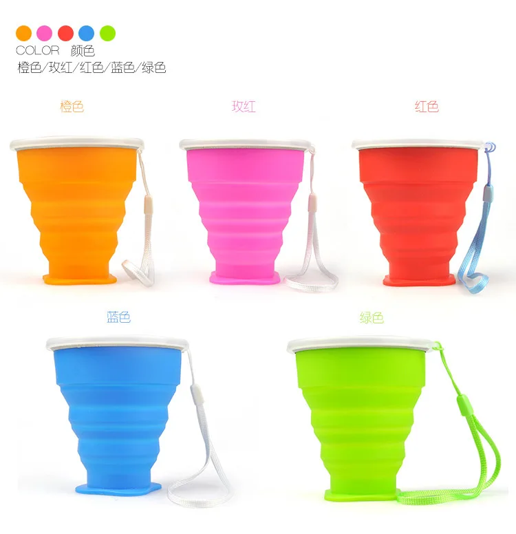 Bpa Free Foldable Silicone Drinking Cup Travel Silicone Folding Collapsible Cup for Travel Outdoor Camping
Bpa Free Foldable Silicone Drinking Cup Travel Silicone Folding Collapsible Cup for Travel Outdoor Camping