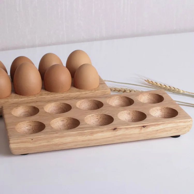 12 grids bottom non-slip pad creative unbreakable double rowchicken wooden egg holder,camping eggs tray holder
12 grids bottom non-slip pad creative unbreakable double rowchicken wooden egg holder,camping eggs tray holder