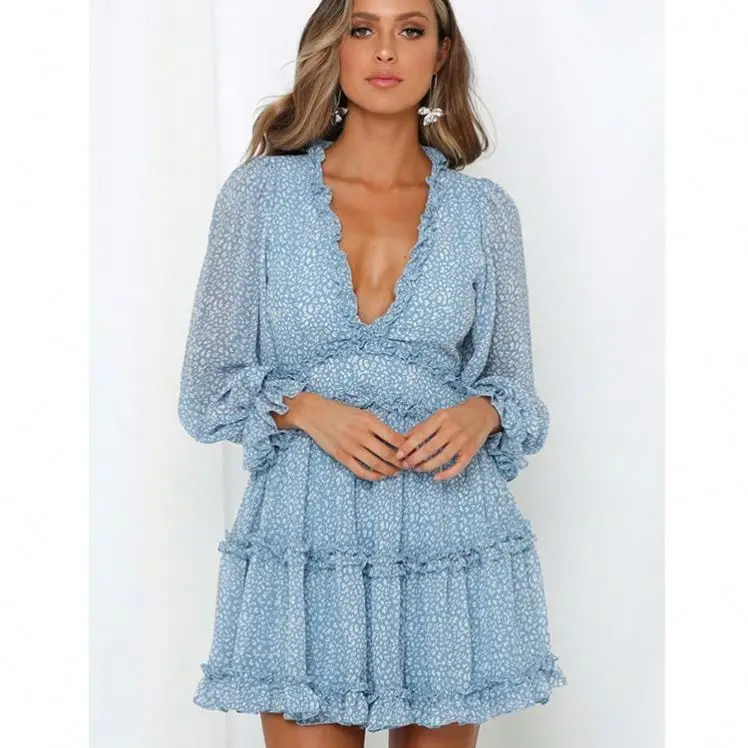 OLIVE summer 2021 V Neck Flower Printed Summer Long Sleeve Woman Casual Dress 2021 Women Sexy Dresses Chiffon Dress Woman
OLIVE summer 2021 V Neck Flower Printed Summer Long Sleeve Woman Casual Dress 2021 Women Sexy Dresses Chiffon Dress Woman