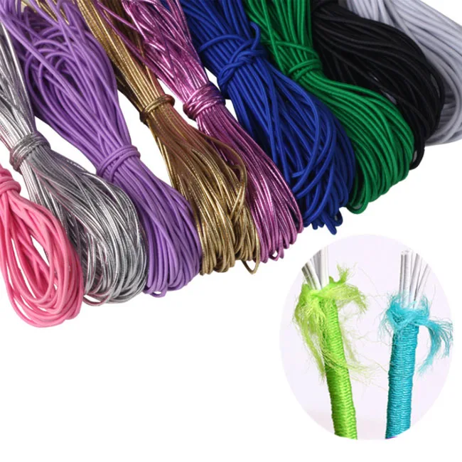 Factory Price Wholesale 2mm Colorful High-Quality Round Elastic Band Round Elastic Rope Rubber Band, White.black .deep pink,light yellow;custom
Factory Price Wholesale 2mm Colorful High-Quality Round Elastic Band Round Elastic Rope Rubber Band, White.black .deep pink,light yellow;custom