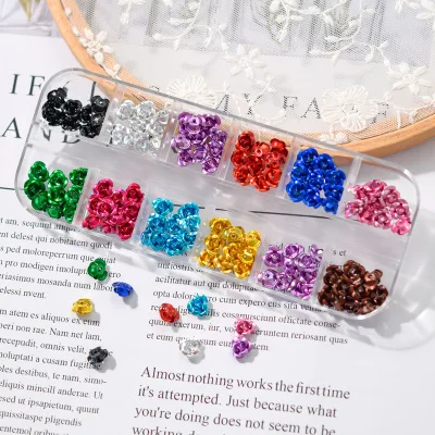 Nail Decorations Art Metal Flower 3D Roses 12 Colors DIY Jewel Charms Nail Accessories Supplies Salon Designer Nail Sticker, Coloful nail painting
Nail Decorations Art Metal Flower 3D Roses 12 Colors DIY Jewel Charms Nail Accessories Supplies Salon Designer Nail Sticker, Coloful nail painting