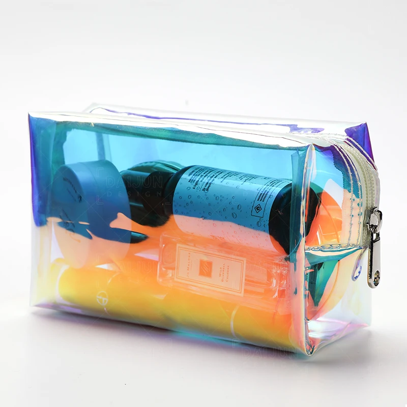 Fashion Custom logo Travel clear cosmetic bag Jelly make up bag organizer Holographic cosmetic makeup pouch, Colorful
Fashion Custom logo Travel clear cosmetic bag Jelly make up bag organizer Holographic cosmetic makeup pouch, Colorful