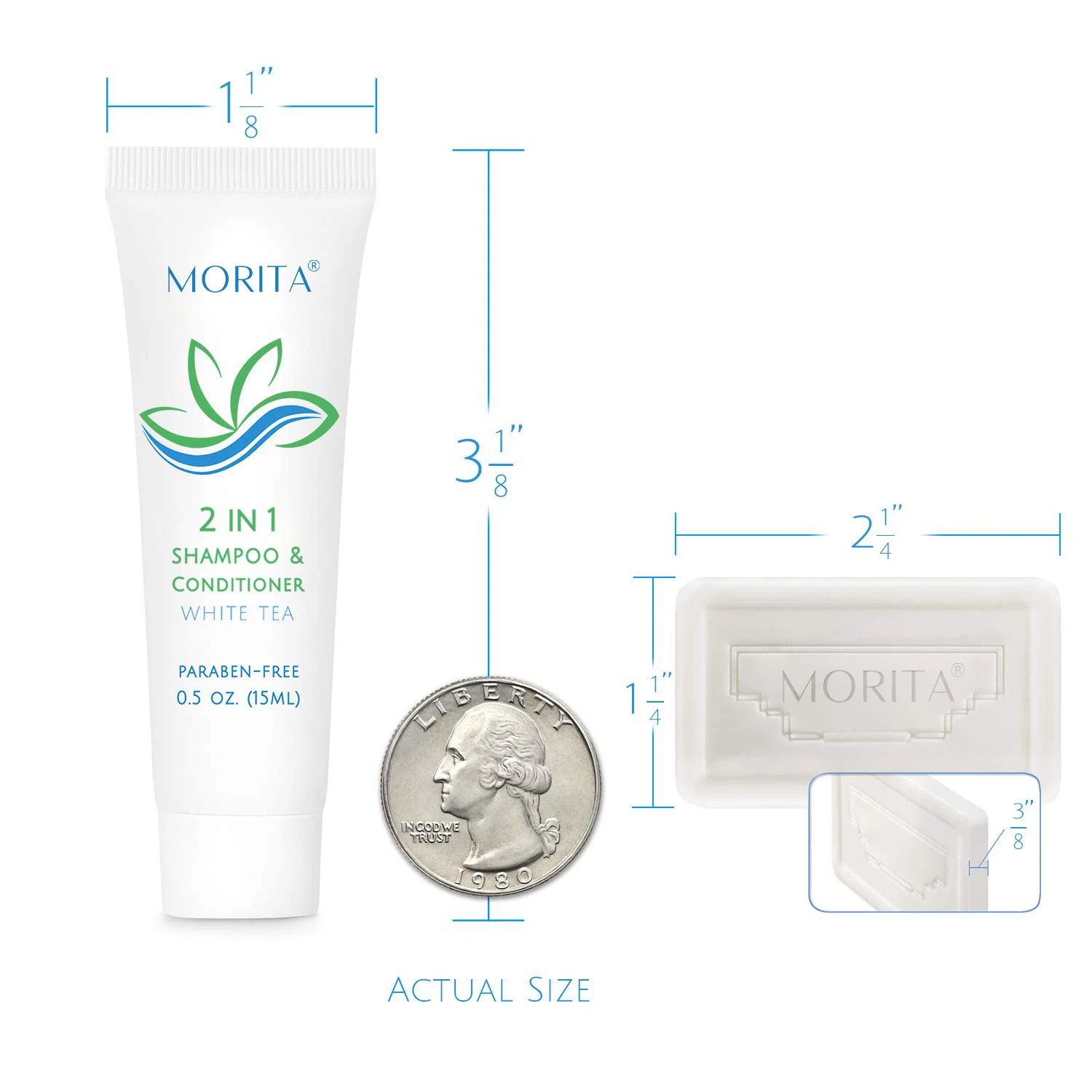 A Large Number of Spot Wholesale Travel White Tea 2 In 1 Repair Damage 15ML Shampoo and Conditioner
A Large Number of Spot Wholesale Travel White Tea 2 In 1 Repair Damage 15ML Shampoo and Conditioner
