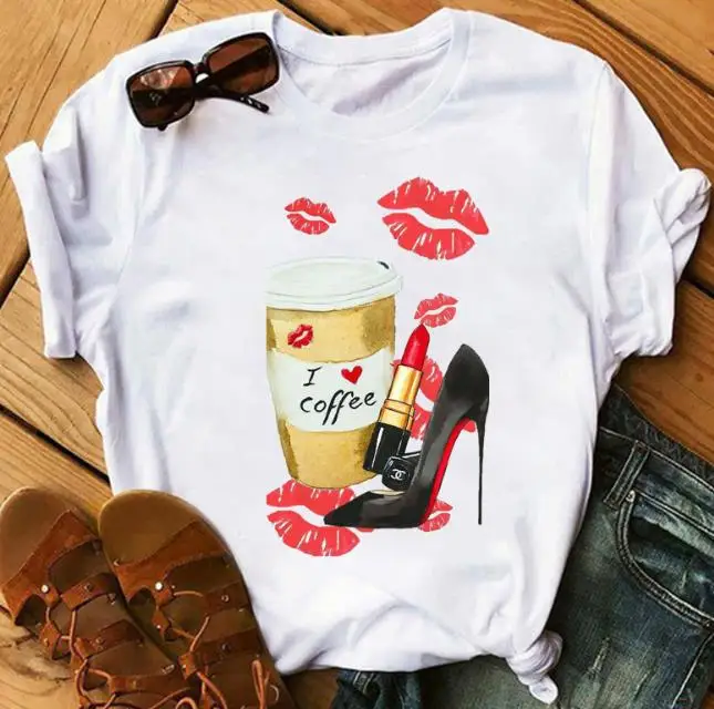 tops women summer funny t shirt sexy lip high heels shoes T Shirt ladies white printed short sleeve tops tees clothing
tops women summer funny t shirt sexy lip high heels shoes T Shirt ladies white printed short sleeve tops tees clothing