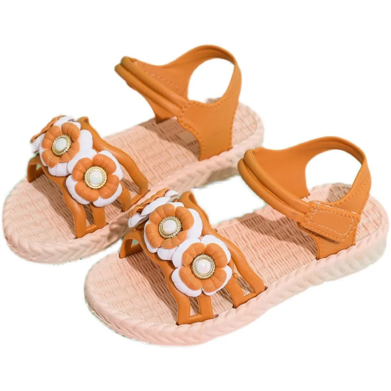 Fashion soft bottom girls sandals student children beach shoes 2021 summer new 3-6 years old little girl princess shoes, Black pink orange
Fashion soft bottom girls sandals student children beach shoes 2021 summer new 3-6 years old little girl princess shoes, Black pink orange