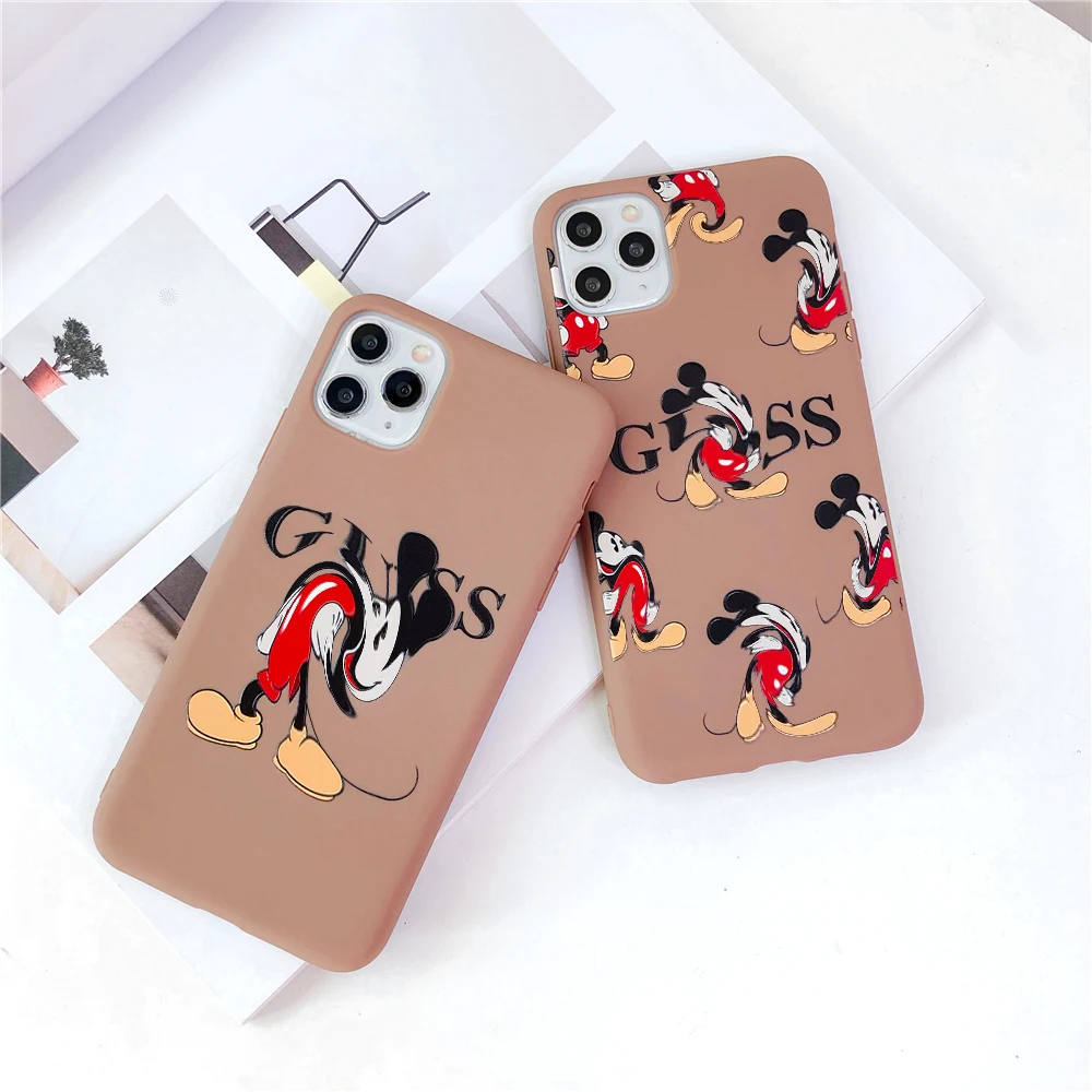 2021 Fashion Cartoon Mickey Mouse Series pattern soft tpu Shockproof Mobile phone clear case for iphone 7 plus 11 12 pro max, Multi colors
2021 Fashion Cartoon Mickey Mouse Series pattern soft tpu Shockproof Mobile phone clear case for iphone 7 plus 11 12 pro max, Multi colors