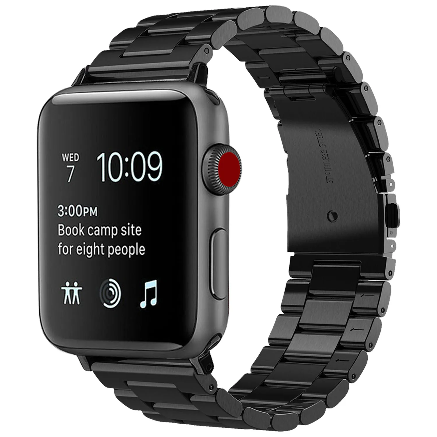 Hot Sale Replacement Stainless Steel Bracelet Strap For Apple Watch Steel Bands Series 5/6/SE, For Apple Watch Strap Metal Band, Various colors for you choose
Hot Sale Replacement Stainless Steel Bracelet Strap For Apple Watch Steel Bands Series 5/6/SE, For Apple Watch Strap Metal Band, Various colors for you choose