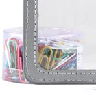 OULV WY waterproof leather customized soft hanging card holder for business card
