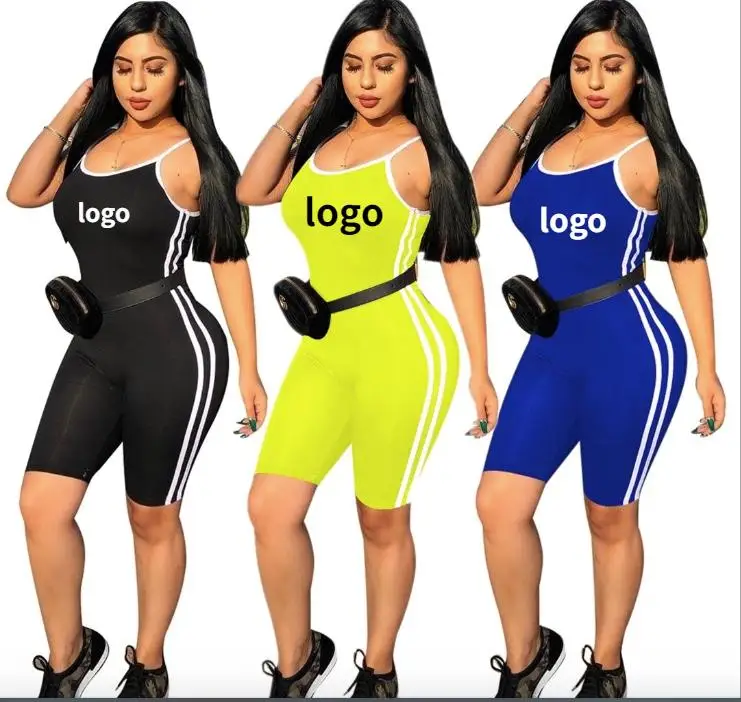 2021 New Arrivals Summer Fashion Women Casual Spaghetti Girdle Sleeveless Backless Short Pants Side Striped Romper Jumpsuit, Picture show
2021 New Arrivals Summer Fashion Women Casual Spaghetti Girdle Sleeveless Backless Short Pants Side Striped Romper Jumpsuit, Picture show