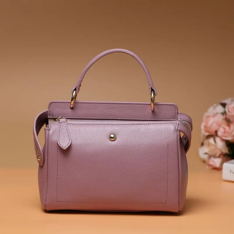 New Leather Handbags Korean Version Of The First Layer Cowhide Ladies Bags Shoulder Messenger Bag Small
New Leather Handbags Korean Version Of The First Layer Cowhide Ladies Bags Shoulder Messenger Bag Small