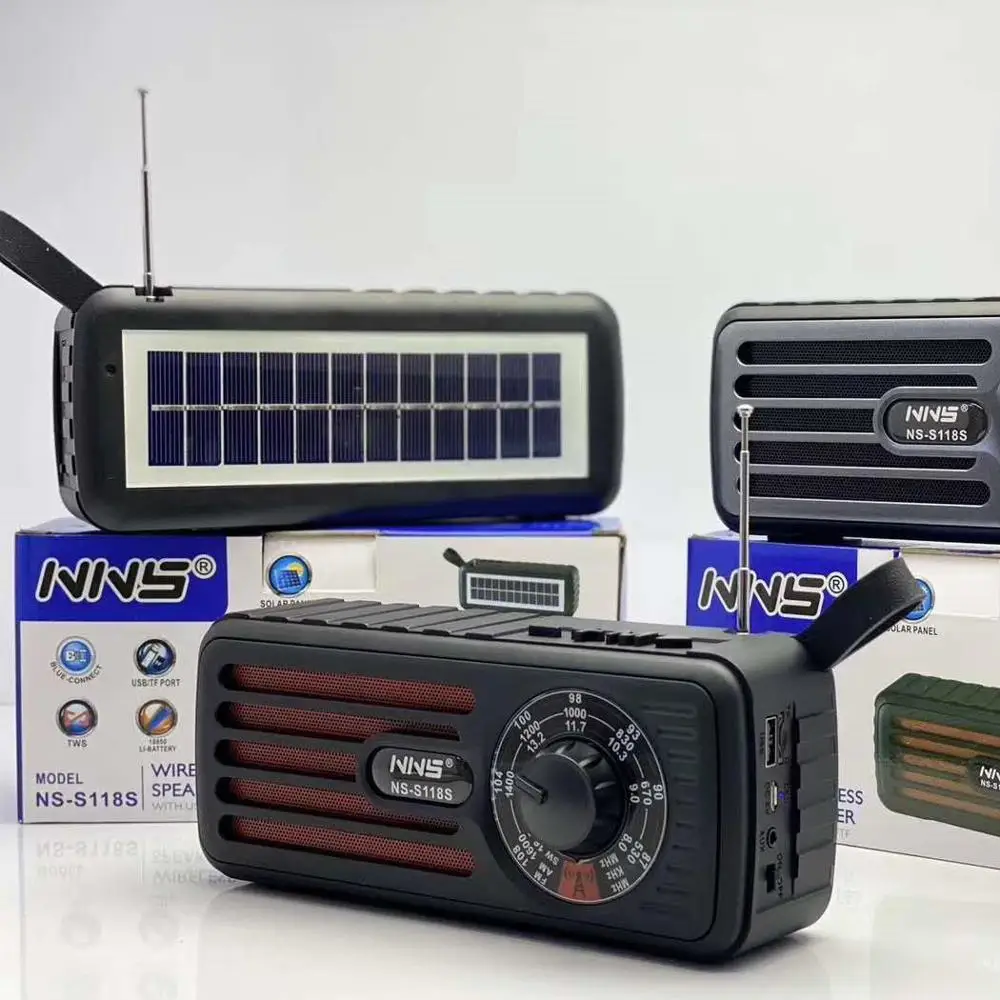 New idea speaker Solar Energy power supply Speaker outdoor sport portable speaker, Black / gray
New idea speaker Solar Energy power supply Speaker outdoor sport portable speaker, Black / gray