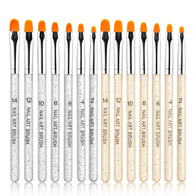 7pcs/set Decoration Nail Art Tool Transparent Acrylic Painting Tool Manicure Gel Brush Pen Nail Decor Nail Drawing Brush, White/pink/black/purple
7pcs/set Decoration Nail Art Tool Transparent Acrylic Painting Tool Manicure Gel Brush Pen Nail Decor Nail Drawing Brush, White/pink/black/purple